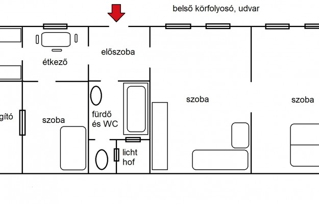 Budapest VI. kerület Eladó Lakás Felső erdősor